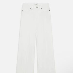 FRAME Le Palazzo Raw Hem Wide Leg Jeans